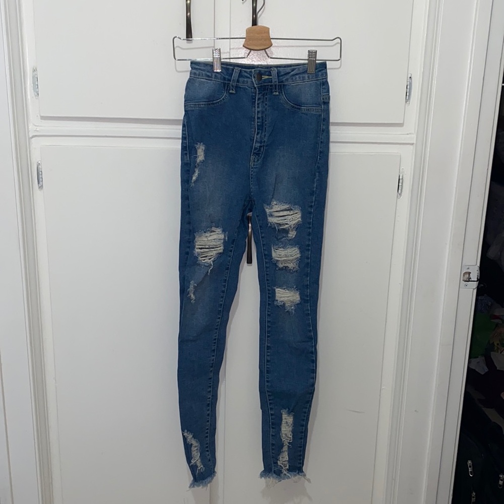 Fashion Nova Ripped Jeans